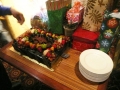 cake and gifts for chinn sensei